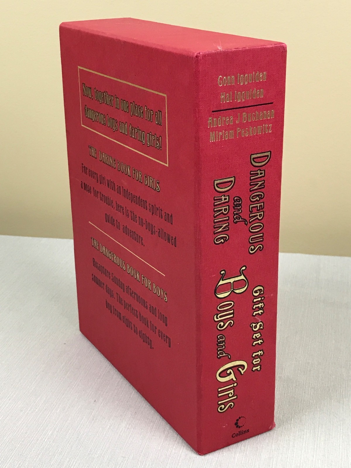 Dangerous & Daring GIFT SET for Boys and Girls, 2 Books w/Slipcase, ACTIVITIES