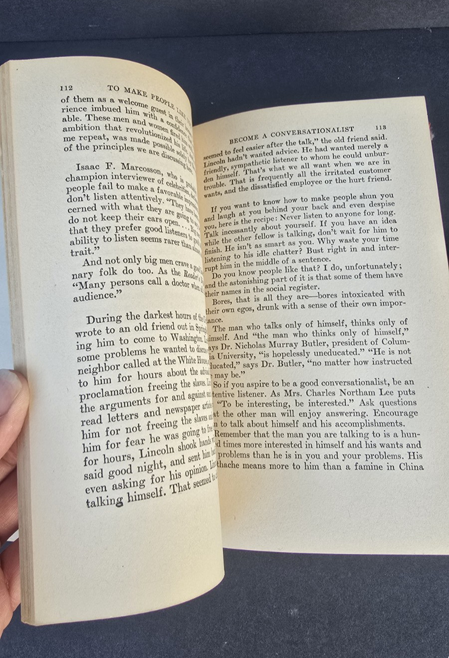 How To Win Friends And Influence People Dale Carnegie 45 Th Edition 1942 Book