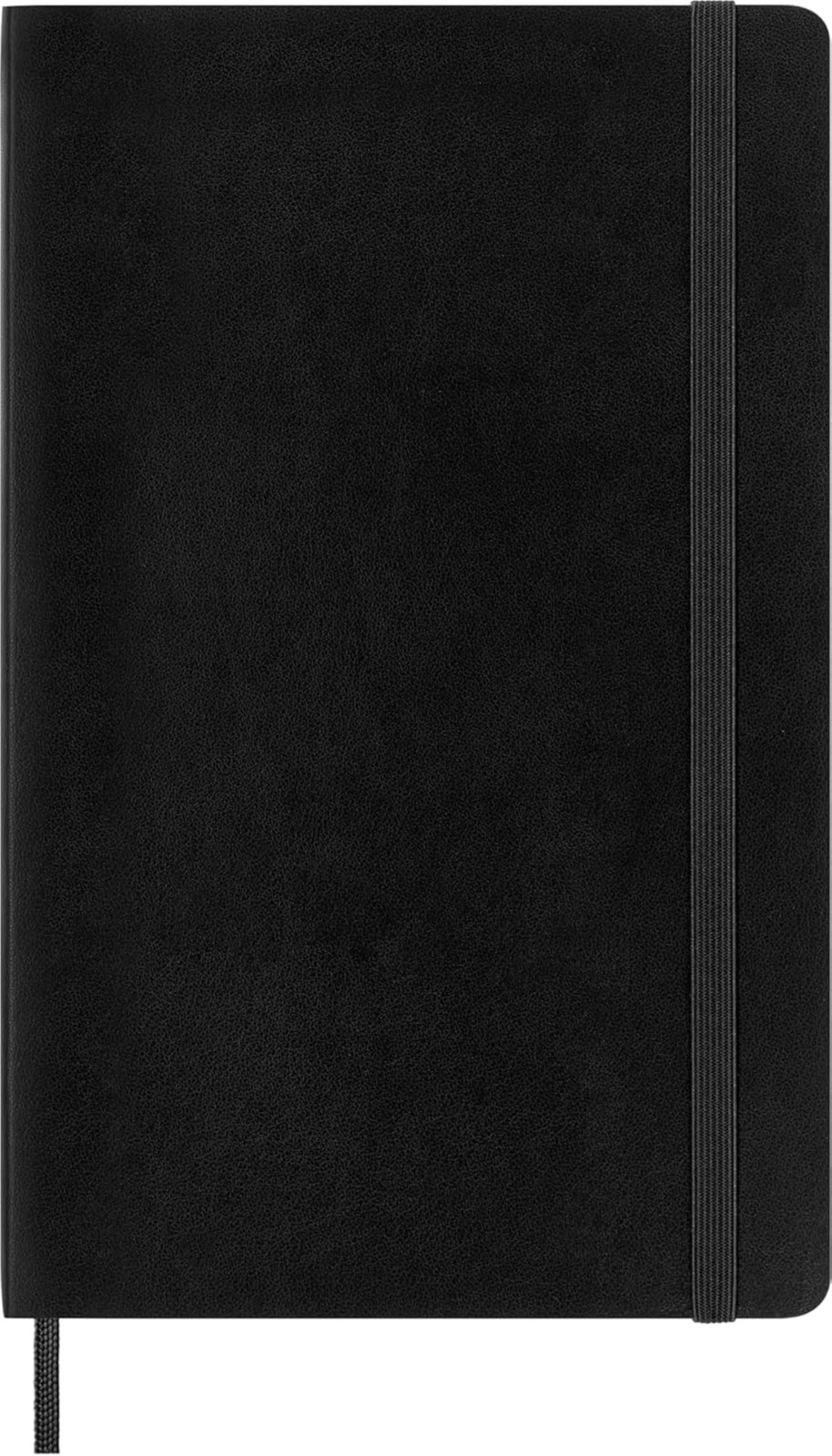 Classic Notebook, Soft Cover, Large (5″ x 8.25″) Squared/Grid, Black, 240 Pages