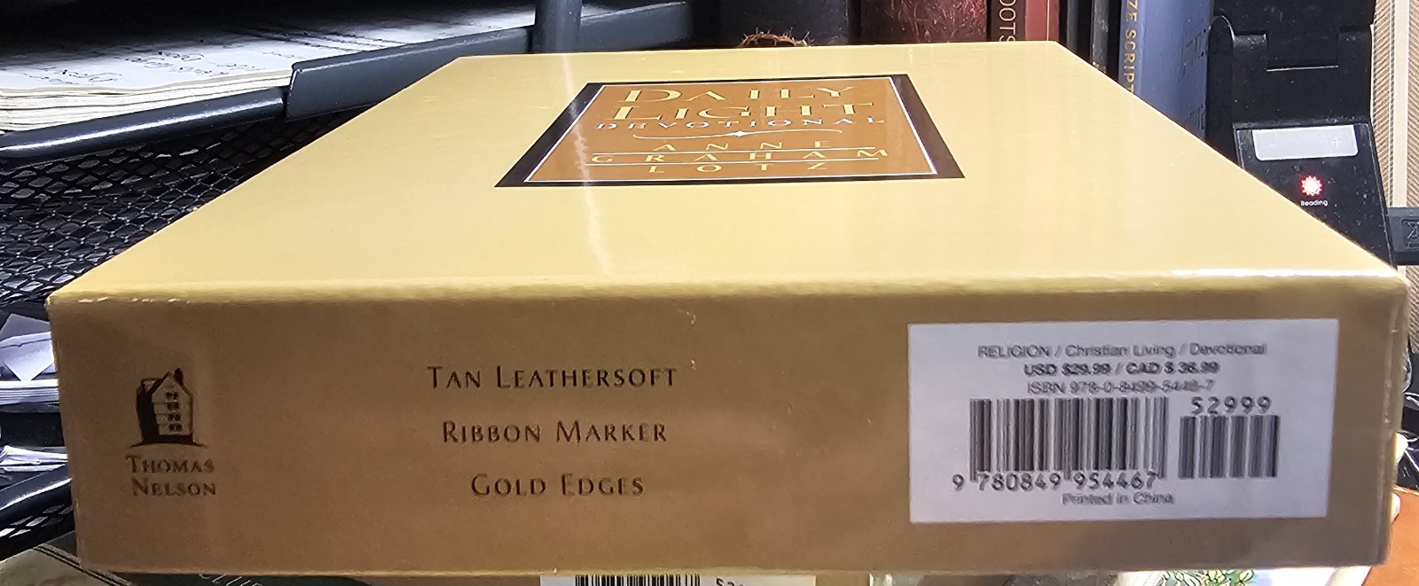 Daily Light Devotional by Anne Graham Lotz: Brand New Tan Color