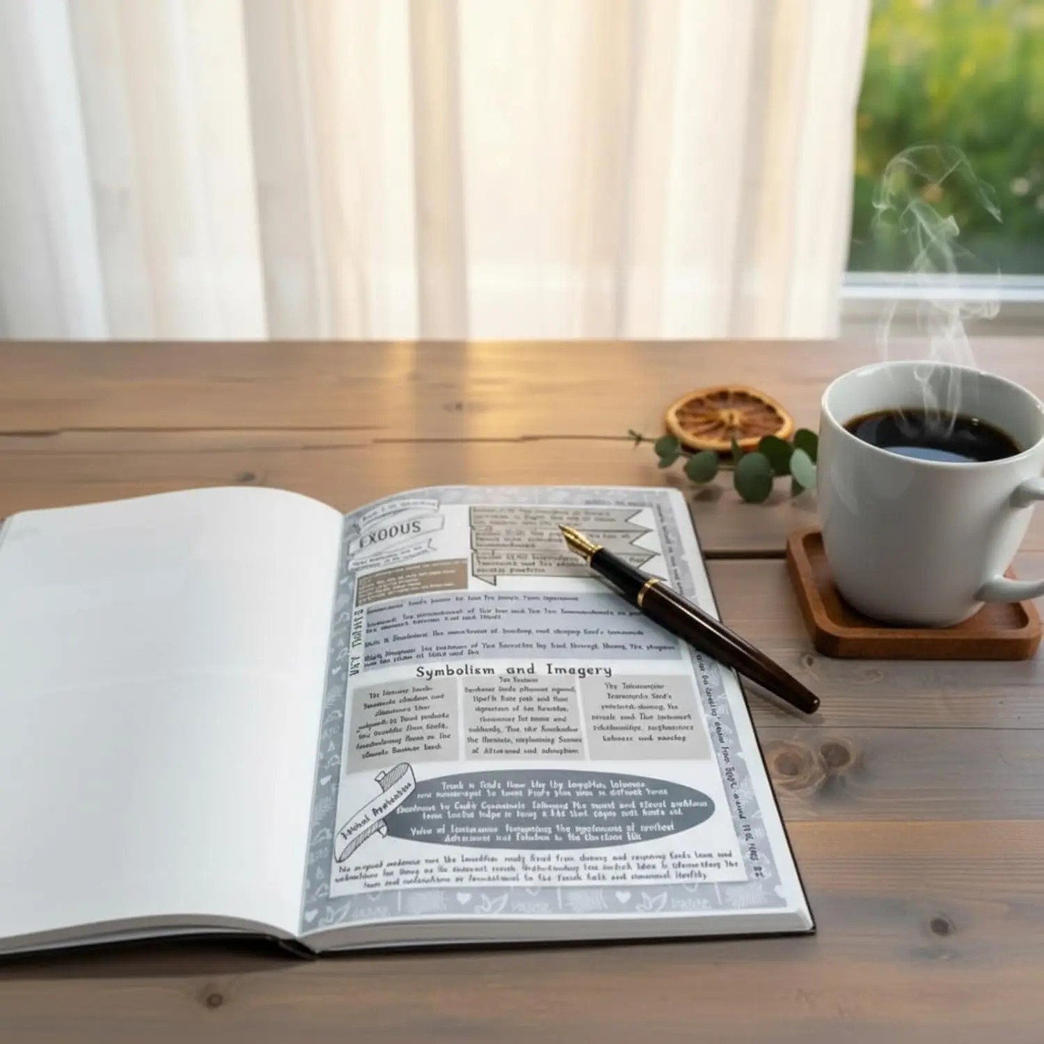 66-Page Bible Study Guide Journal Devotional Notebook Prayer Scripture Planner