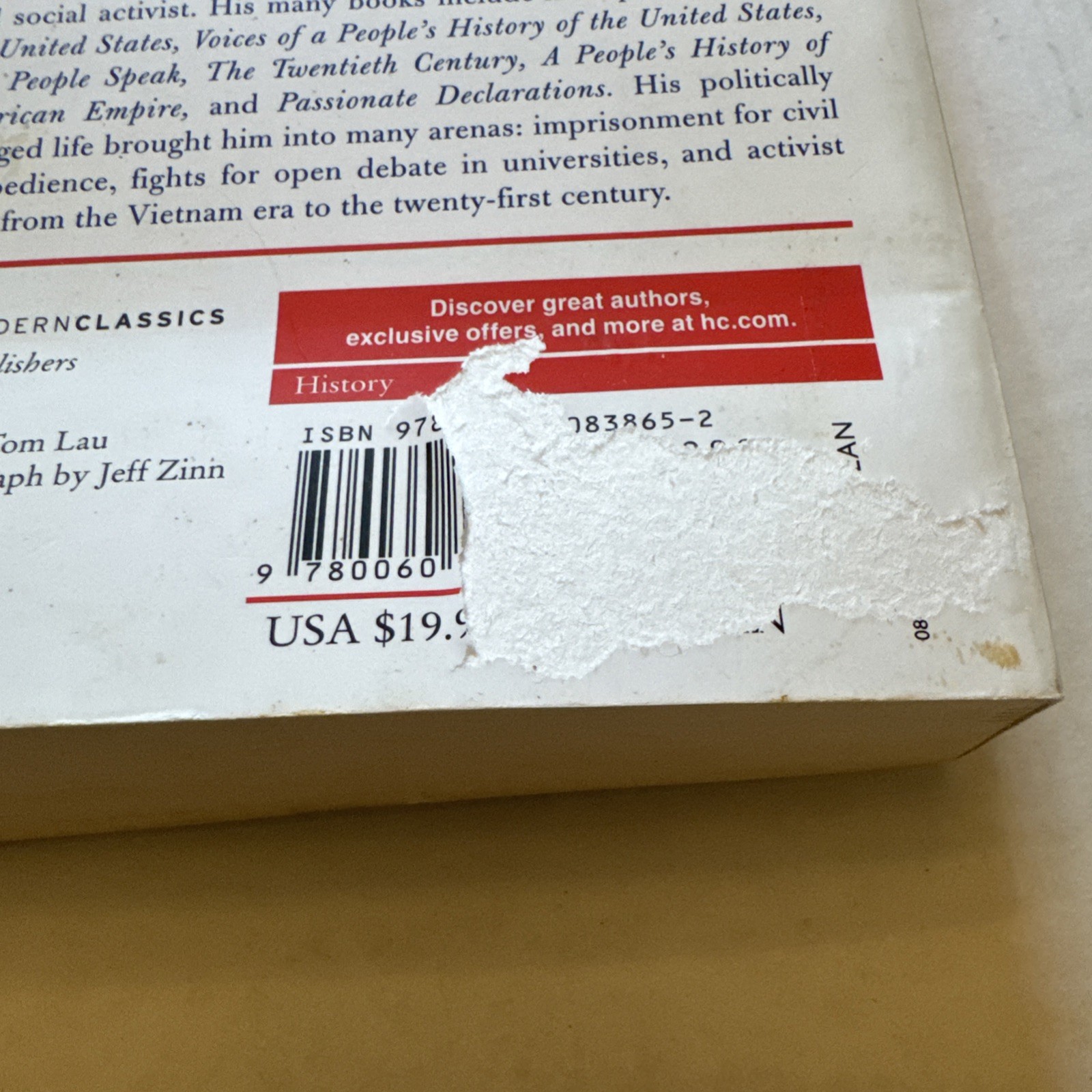 People’s History of the United States by Howard Zinn (2005, Trade Paperback)