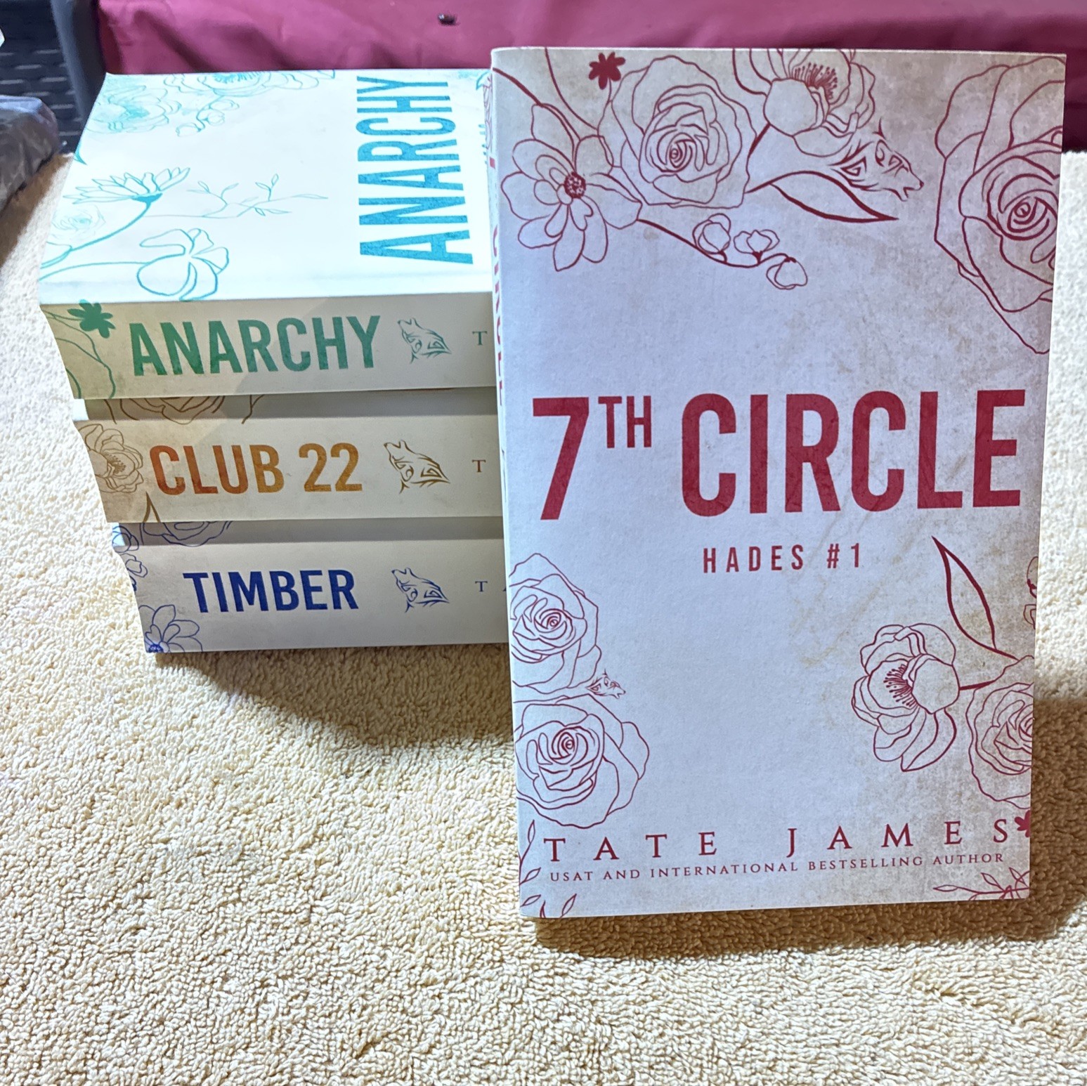 The Hades Series Complete X 4 by Tate James 7th Circle Dark Romance Adult 1st Ed
