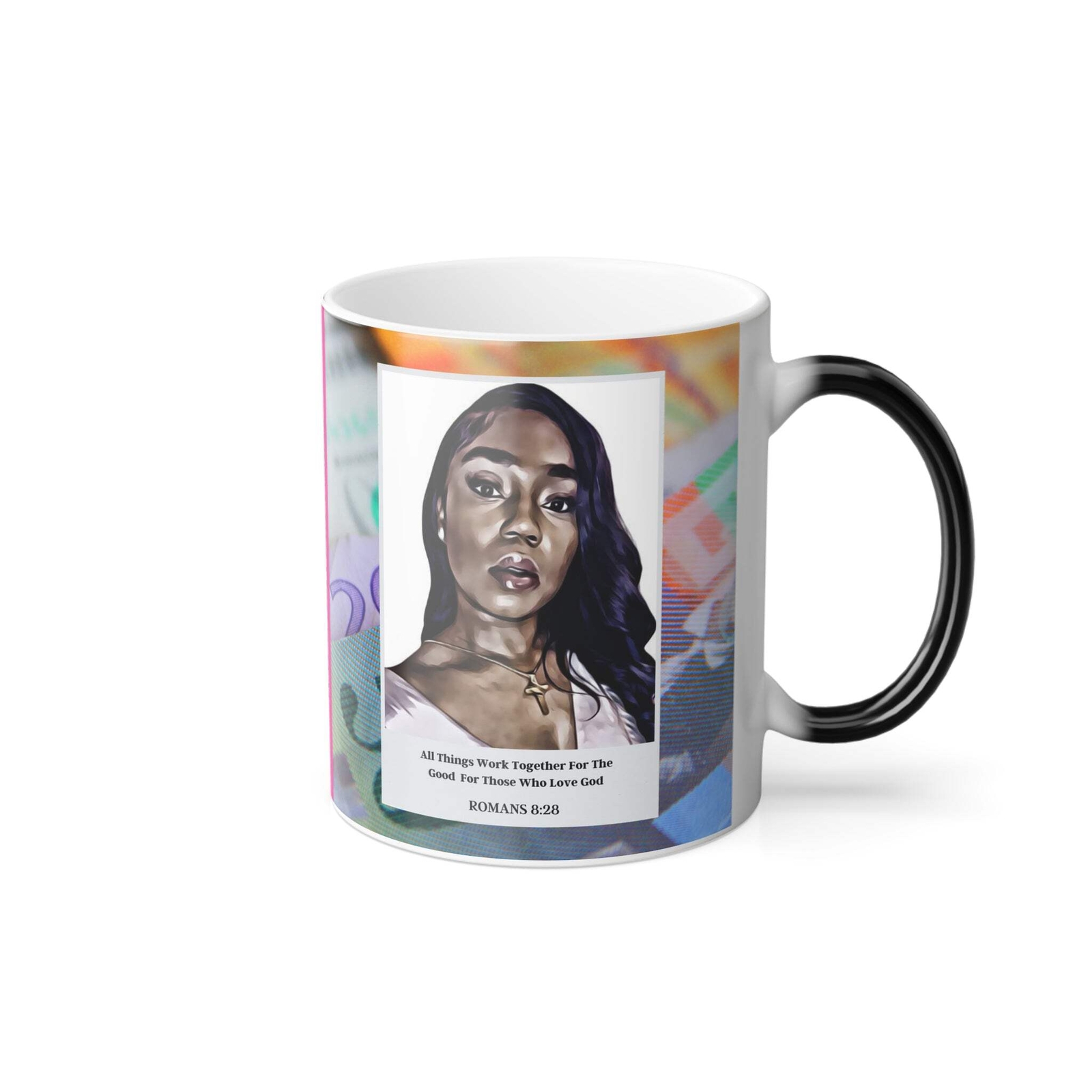 “The Weight Of The Wait” Color Changing Ceramic Mug, 11oz | Bible Verse Coffee M