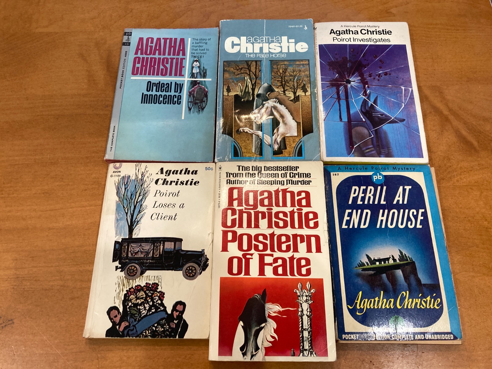 Lot 41 VTG AGATHA CHRISTIE PB Mysteries
