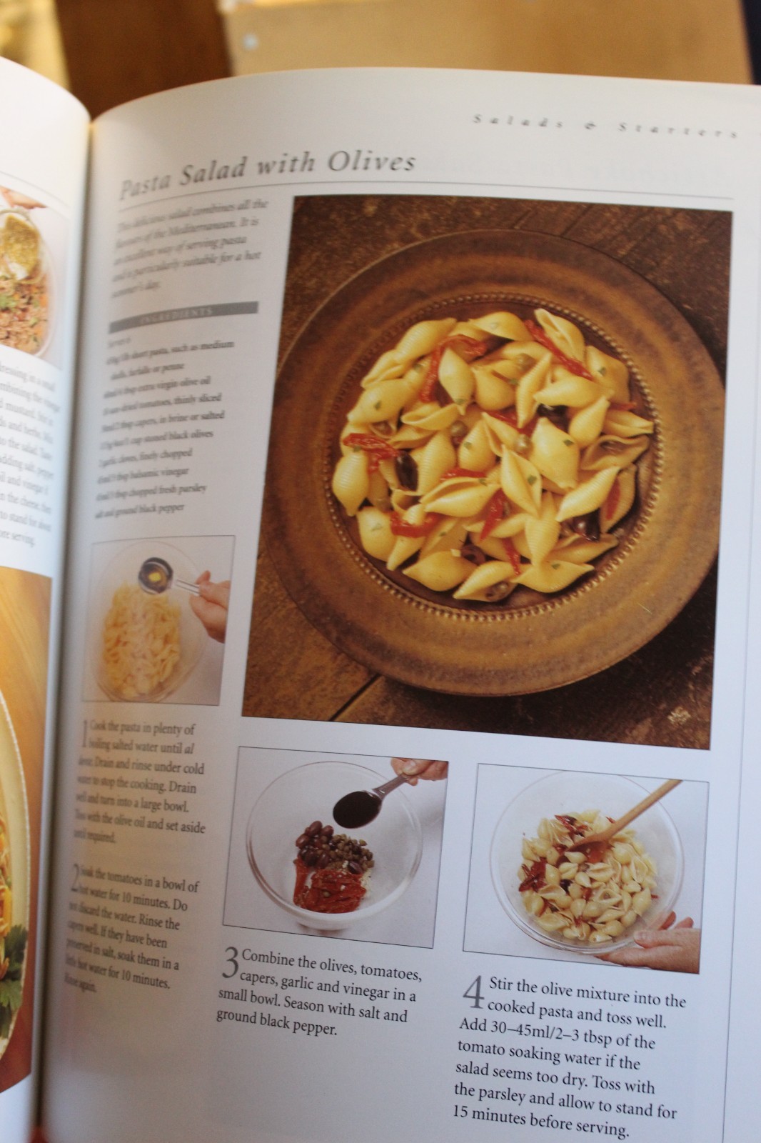 The Pasta Recipe Book Soft Cover Large 256 pages