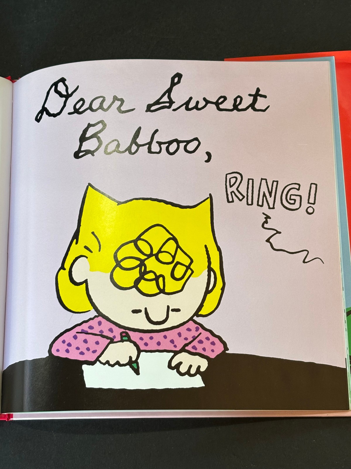 Peanuts: Happy Valentine’s Day Sweet Babboo!
