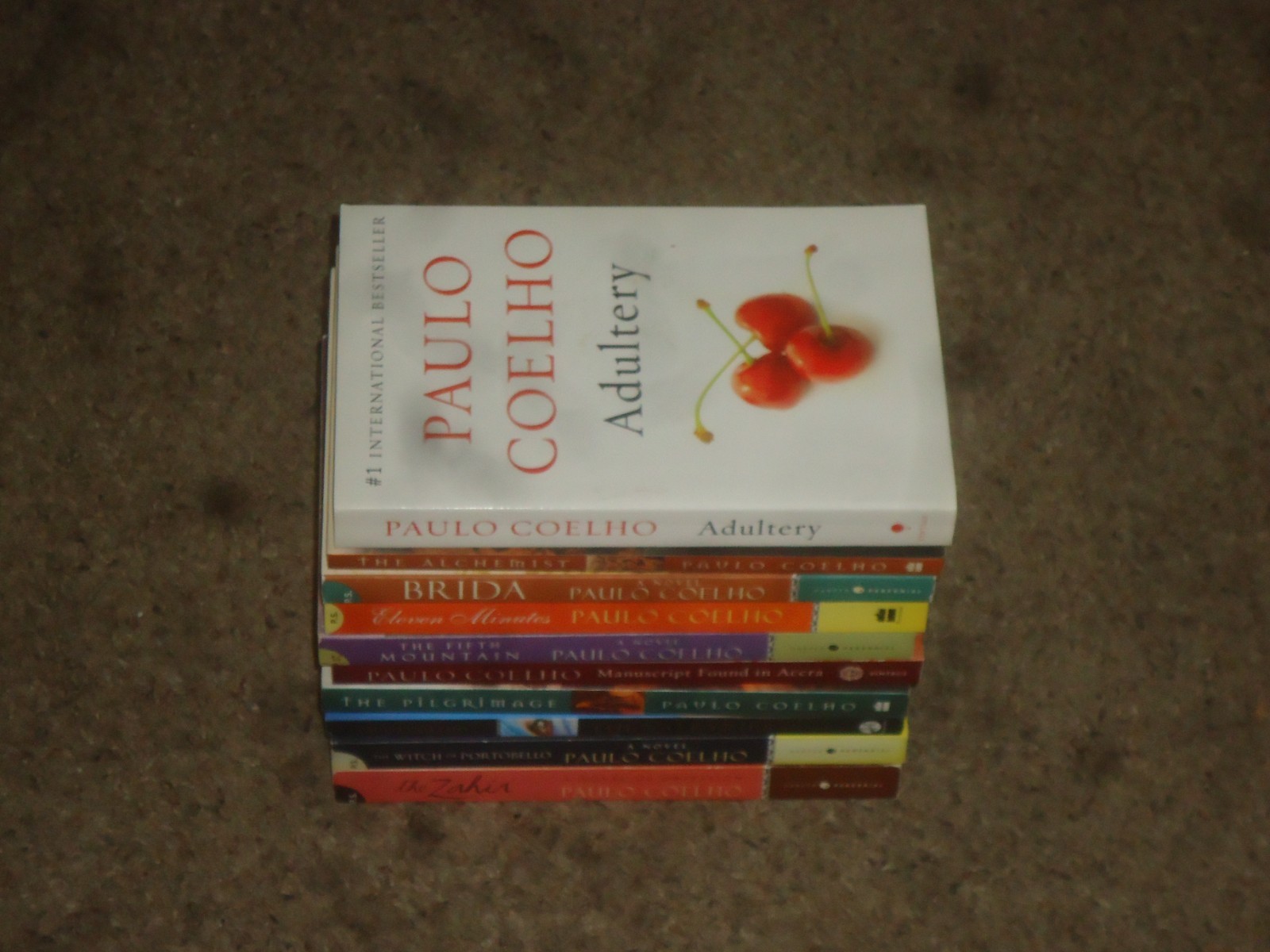 Lot 10 Paulo Coelho Novels Alchemist Brida Valkyries Zahir Witch Portobello Adul