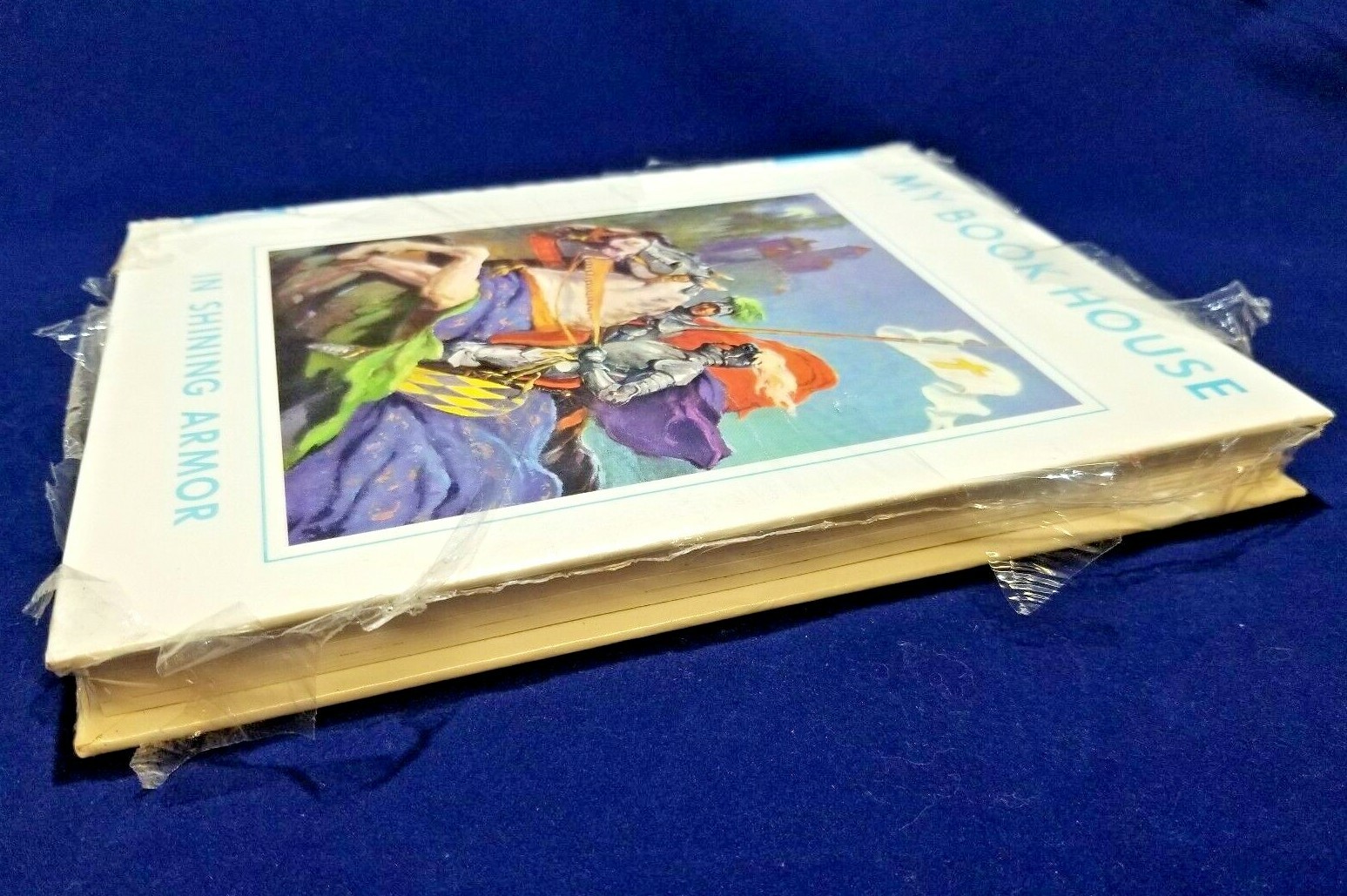 My Book House Volume 11 IN SHINING ARMOR With Off-White Cover Hardcover 2003 NEW