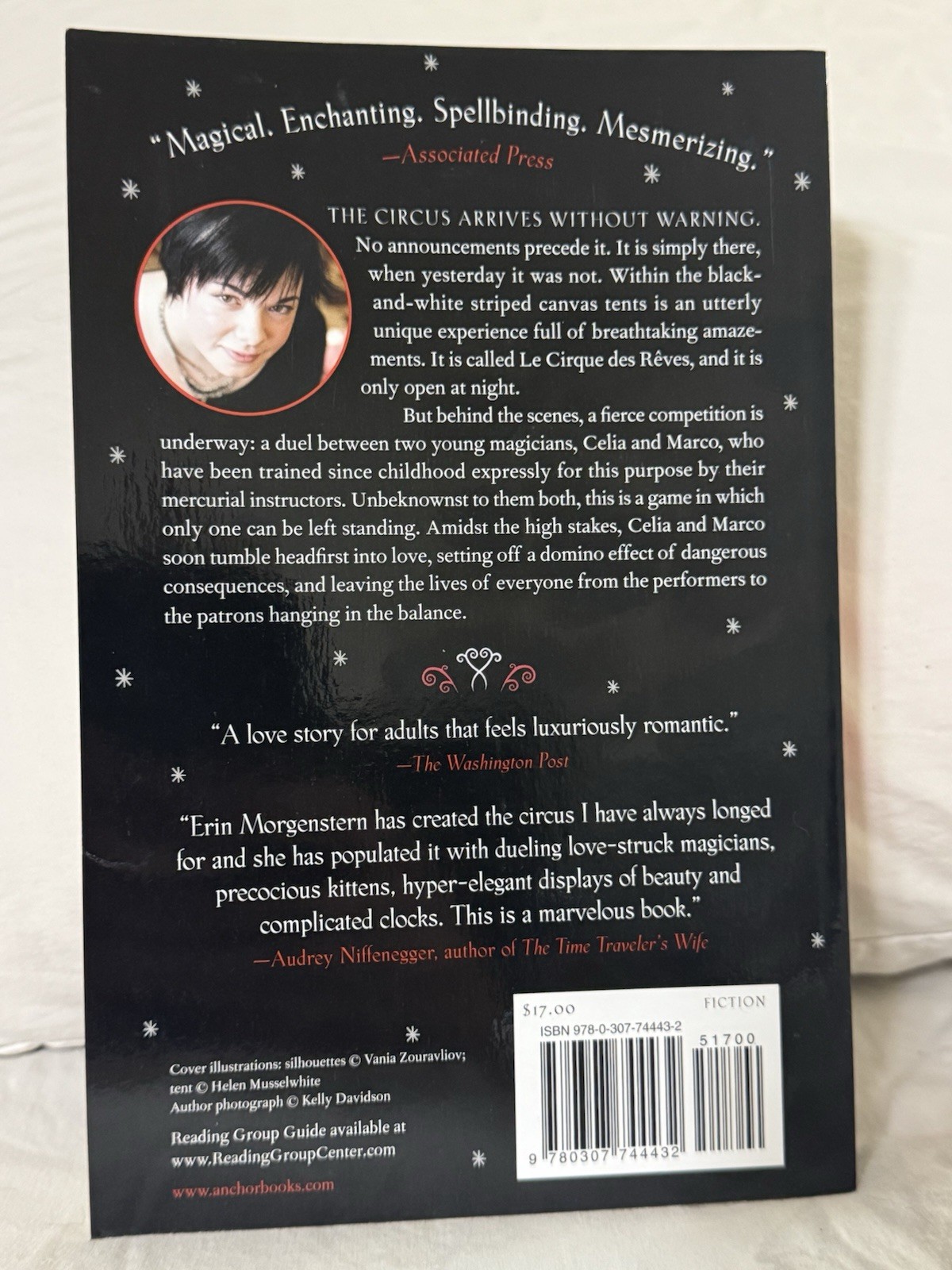 The Night Circus: A Novel by Erin Morgenstern (2012, Trade Paperback)