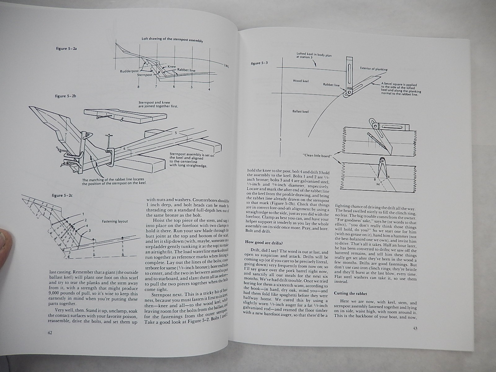 How to Build a Wooden Boat by David C. McIntosh, 1987, Hardcover & DJ