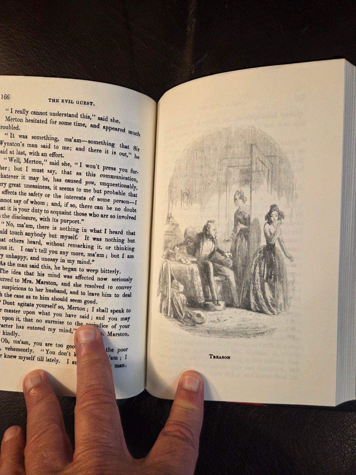 Ghost Stories & Tales of Mystery- J.S. Le Fanu – REPRINT edition – leather spine