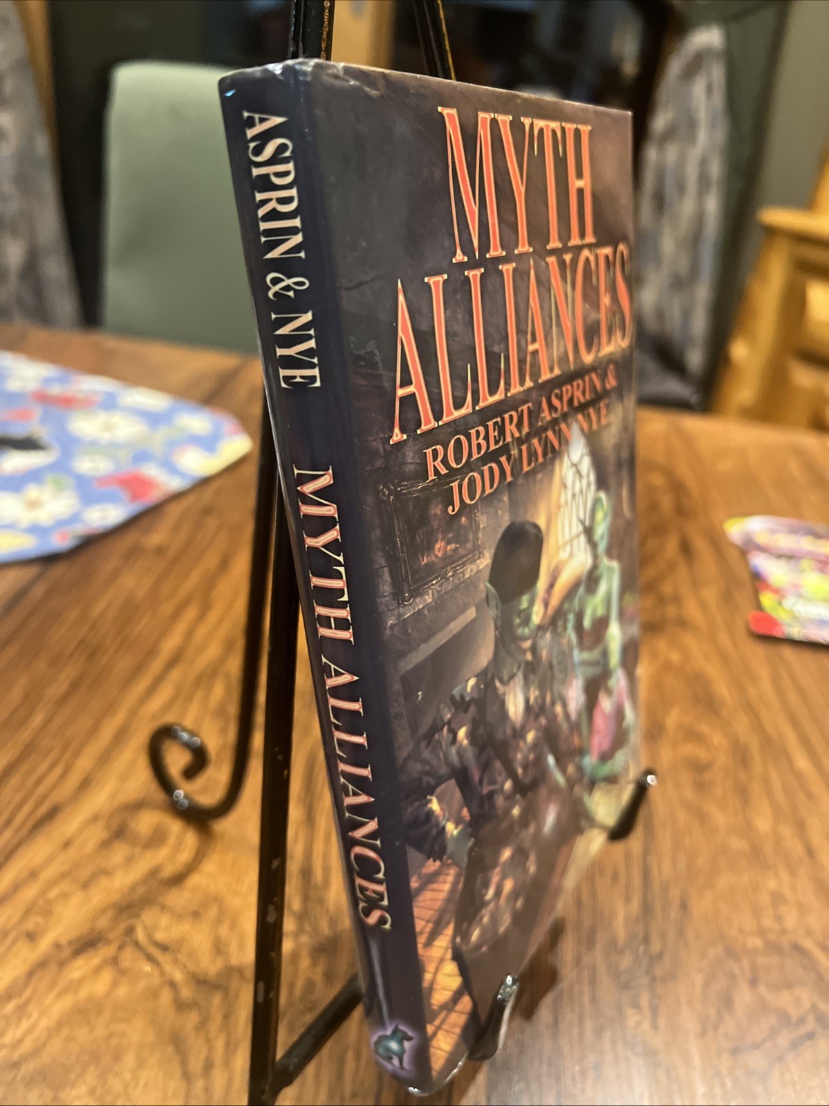 Myth Alliances by Jody Lynn Nye and Robert L. Asprin (2004, Hardcover)