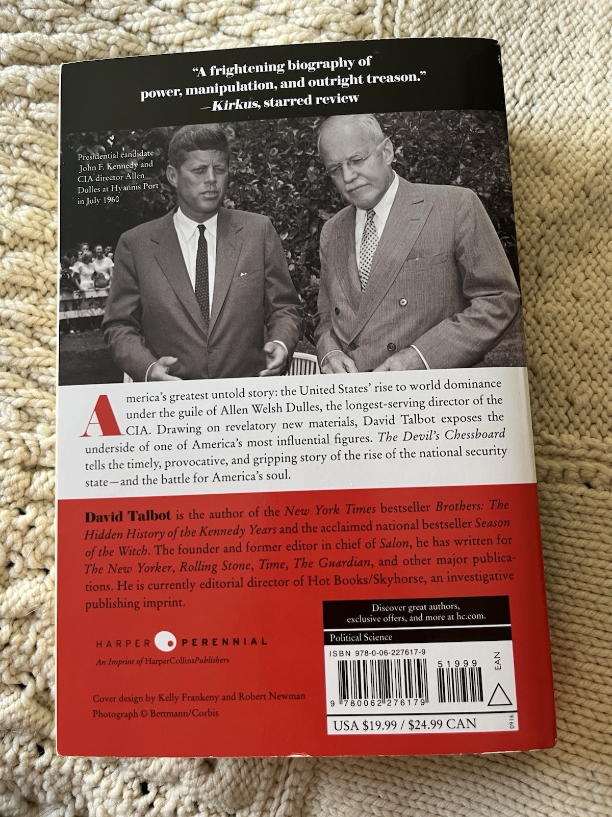 The Devil’s Chessboard: Allen Dulles By David Talbot (2015, Hardcover) Used