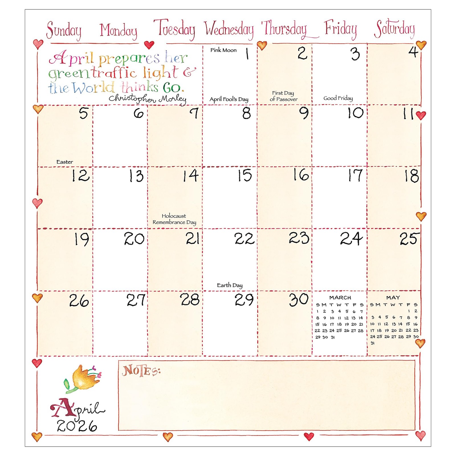 TF Publishing 2026-2027 Susan Branch Small Monthly Pocket Planner 3.5×6.5in