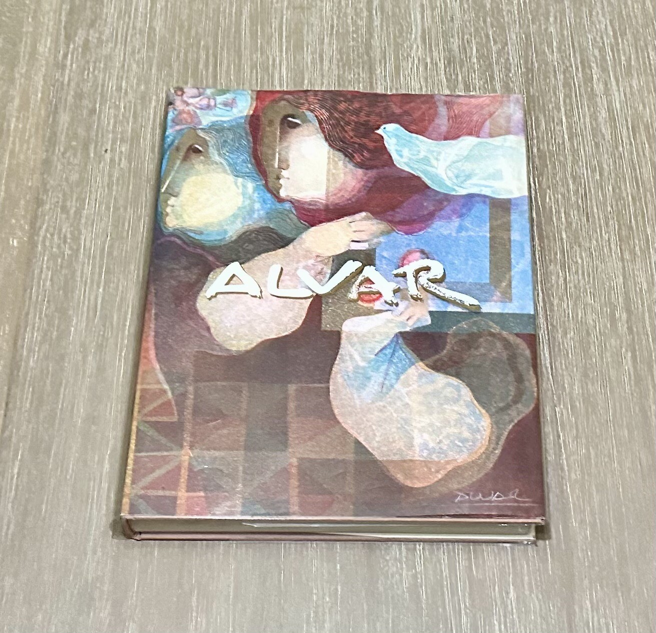 Alvar *SIGNED* Monograph with Signed Litho DJ (1993) Miralles & Alzueta HC/DJ