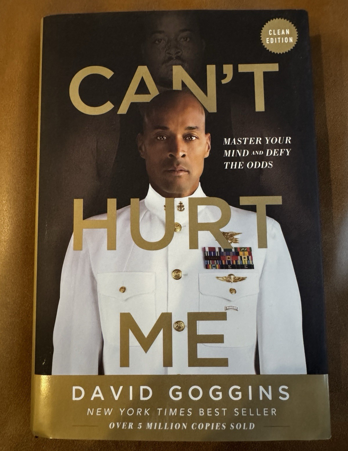 David Goggins Can’t Hurt Me Hardcover – Clean Edition