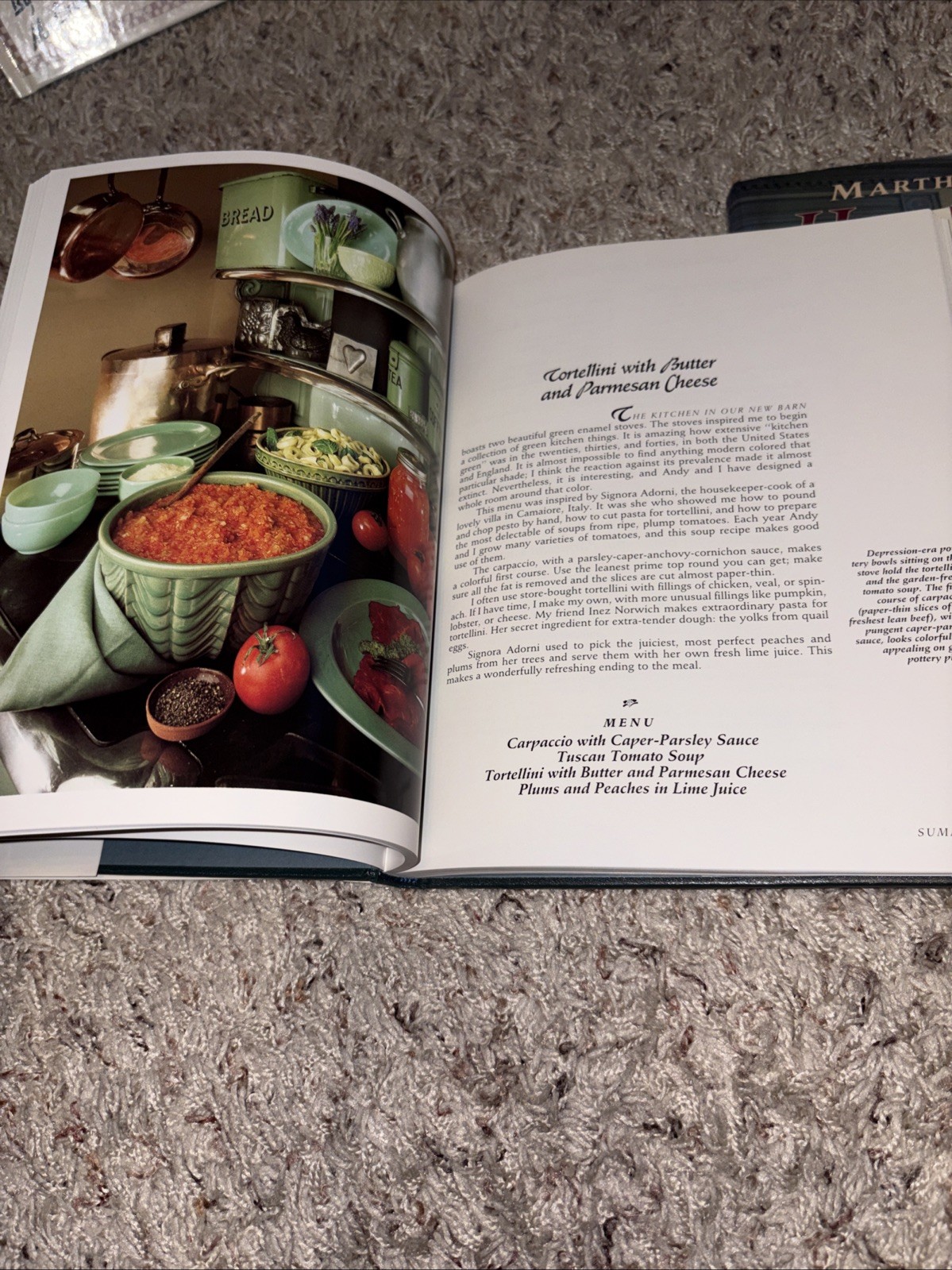 Martha Stewart Quick Cook & Hors D’Oeuvres Hardcover Cookbooks 1983 & 1984 VTG