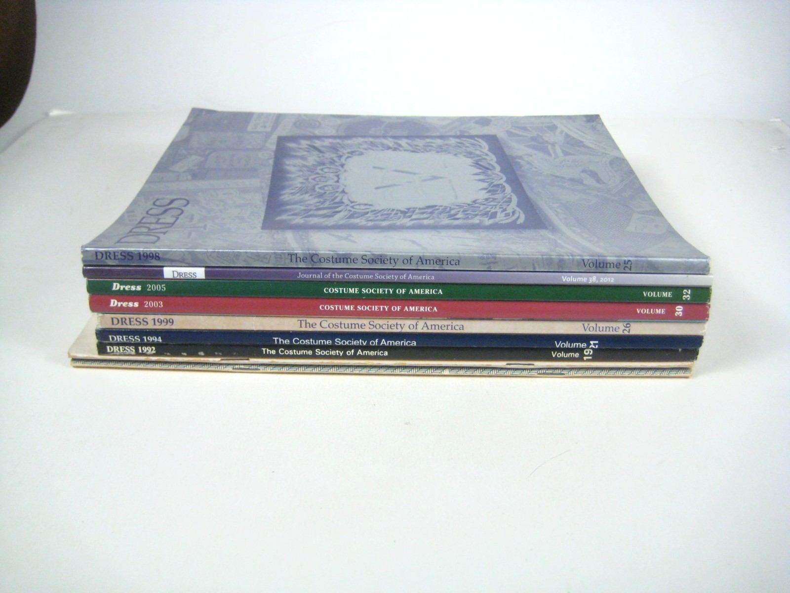 Set Of 9 Dress Journals From The Costume Society Of America 1990s 2000s
