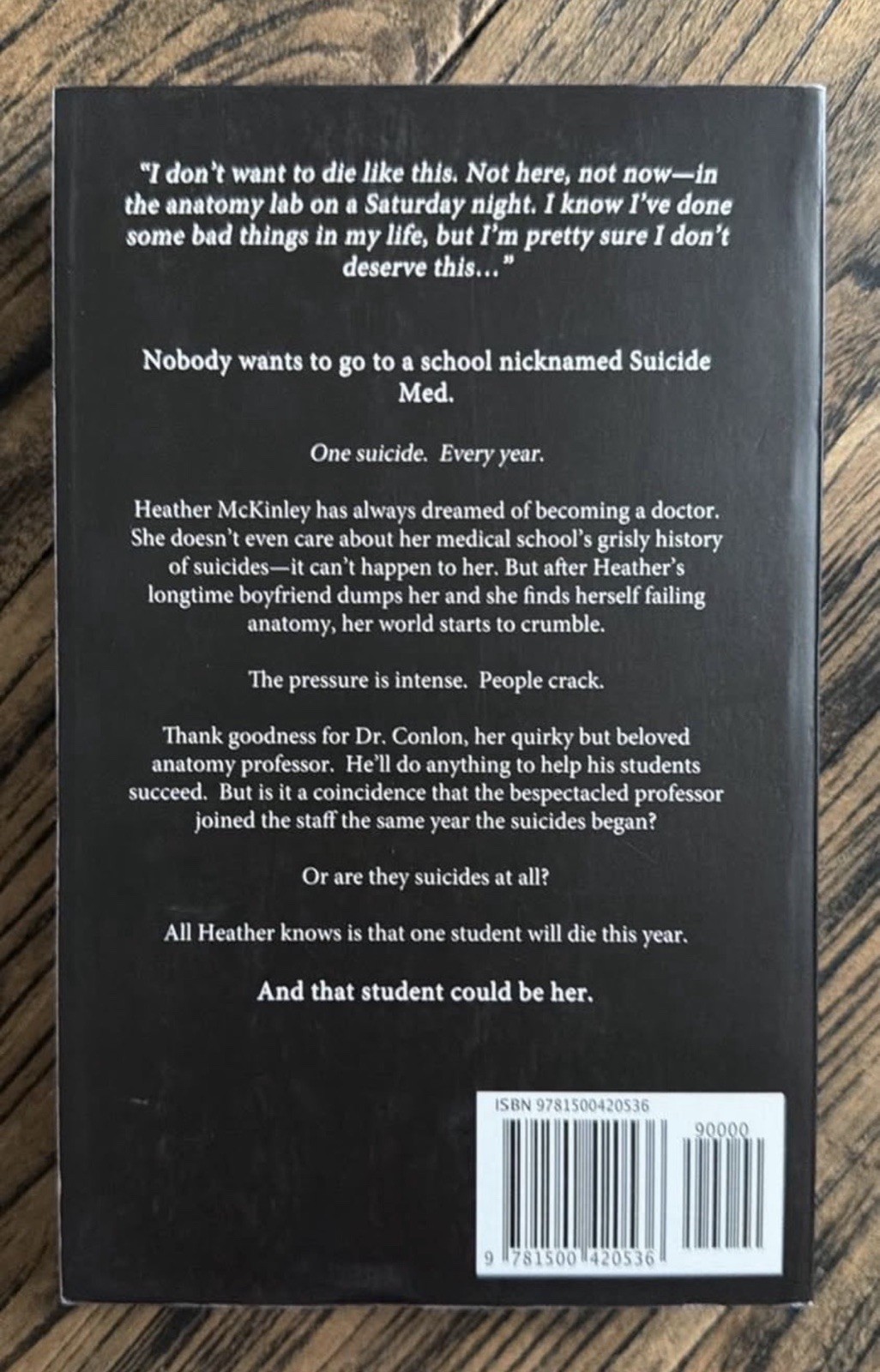 Suicide Med. Author: Freida McFadden. Out Of Print. Authentic