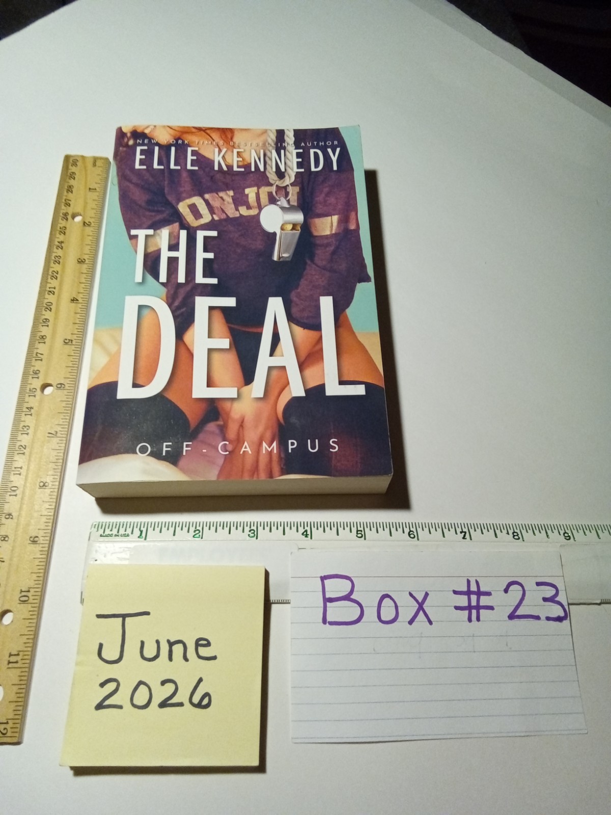 Elle Kennedy The Deal Paperback 2015 Bloom Books Off-Campus Series
