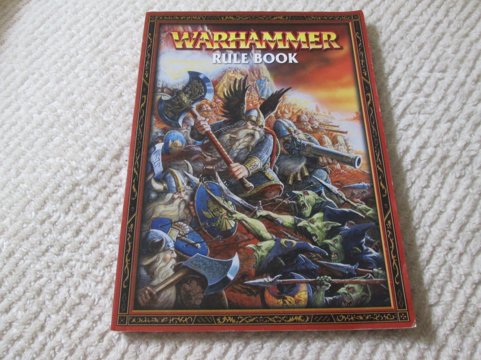 Warhammer Rule Book 2006 Softcover Pocket Size (5.75 x 8 inches)