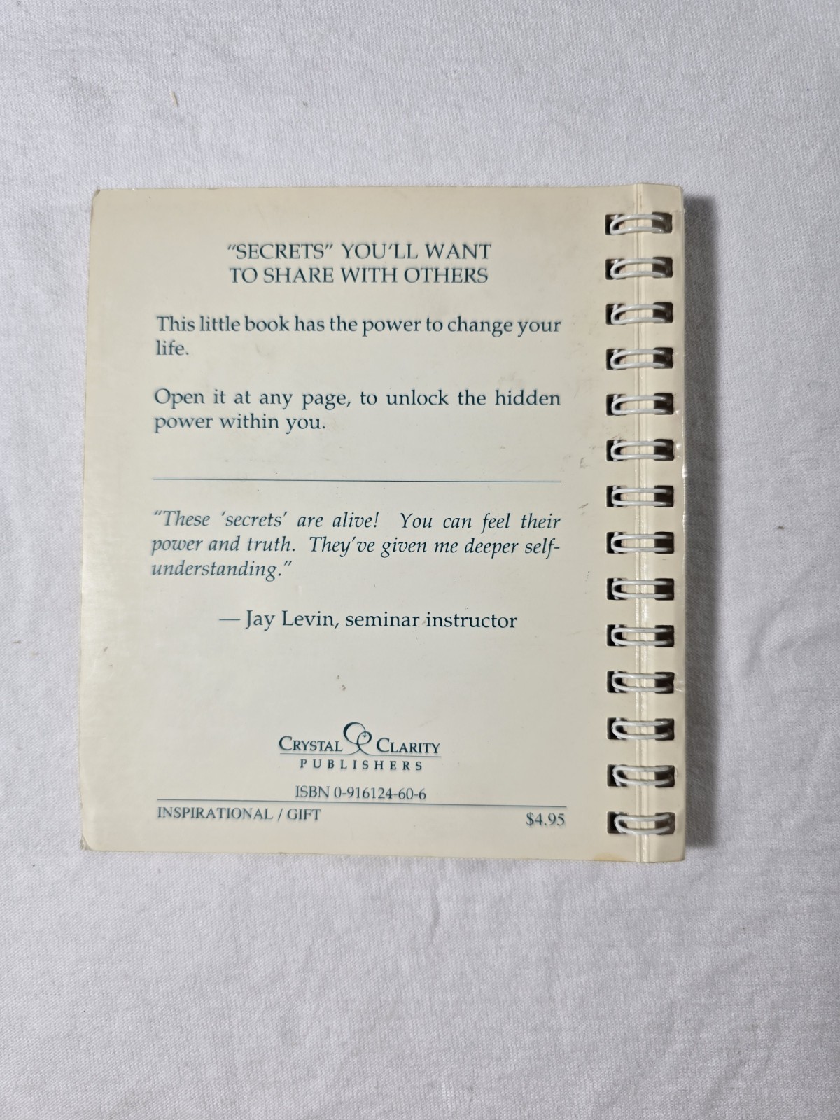 Secrets Of Attracting And Keeping Friends Affirmations Walters 1990 Vintage Book