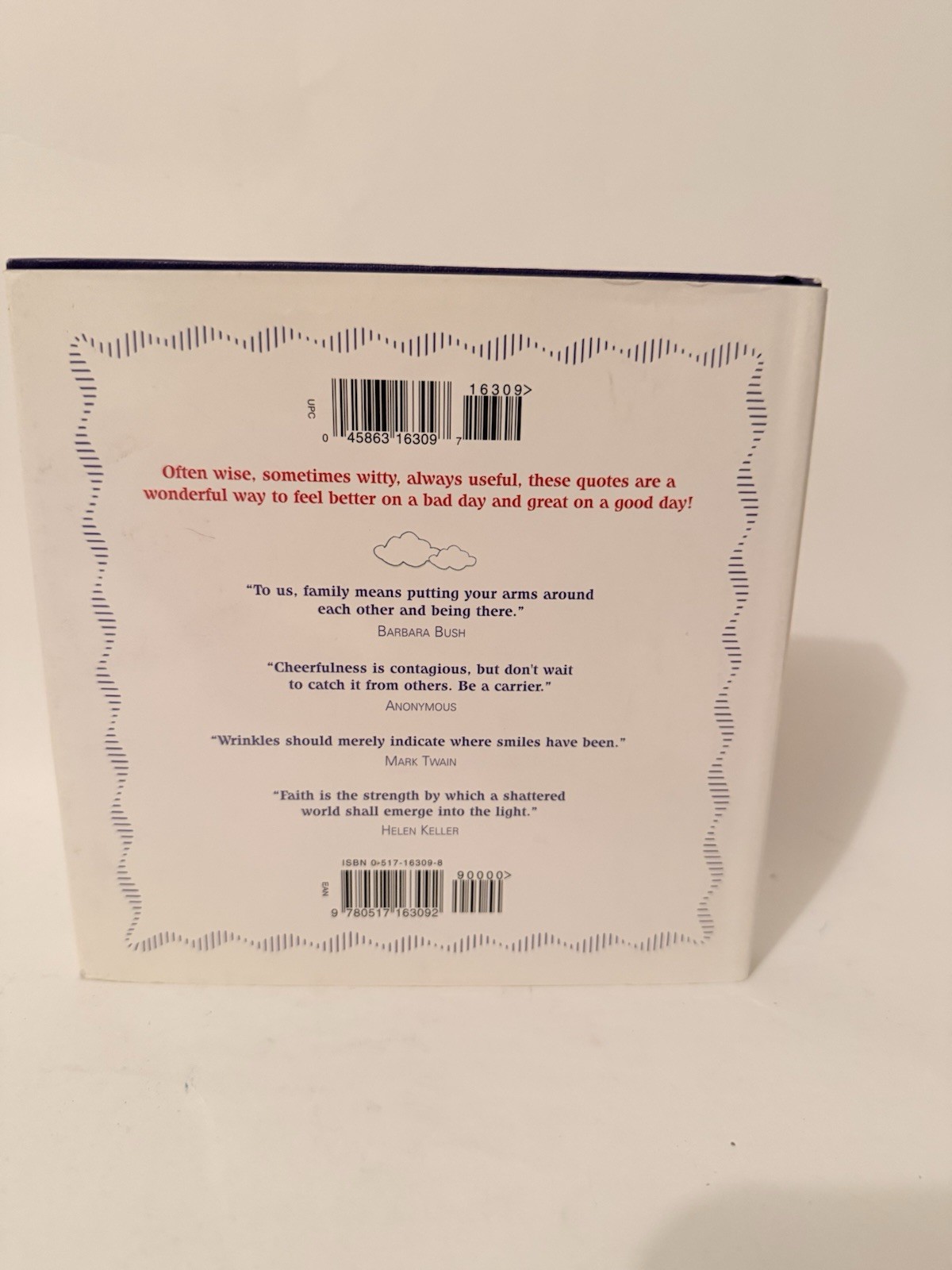 The Lift-Your-Spirits Quote Book by Allen Klein Hardcover Inspiration