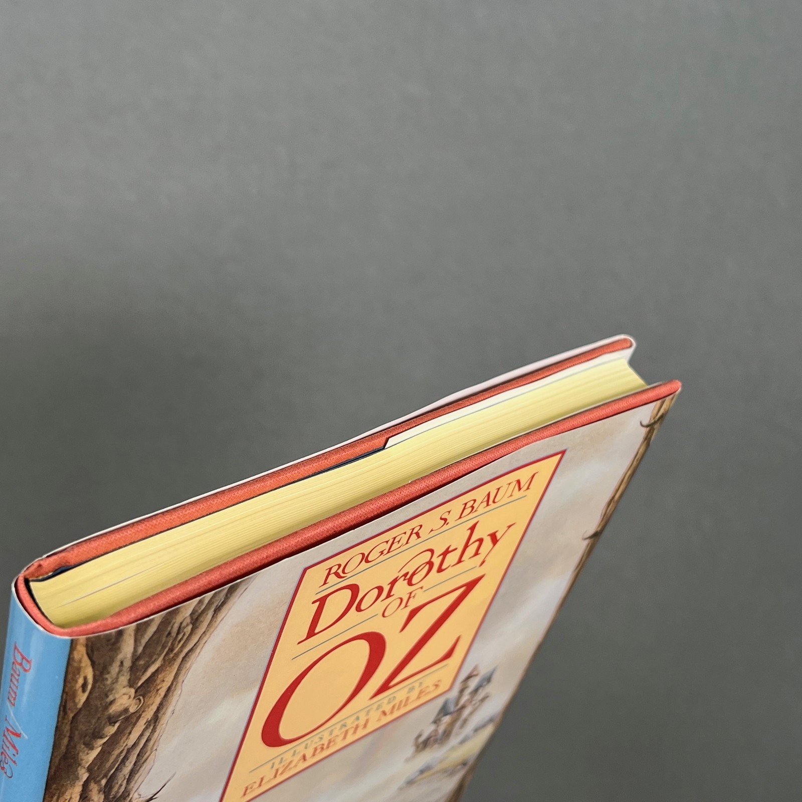 3x SIGNED Roger S. Baum Dorothy of Oz Book, Postcard, Paper All 3 Signed Toto