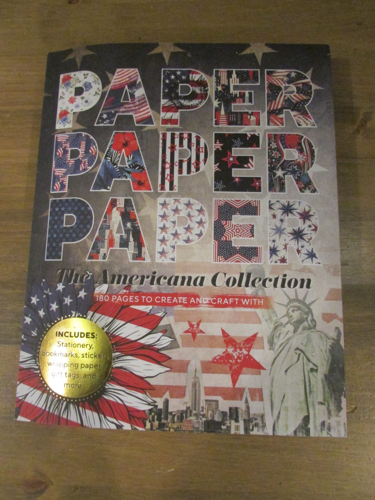 PAPER PAPER PAPER The Americana Collection 180 Pages Create And Craft 2025 -NEW!