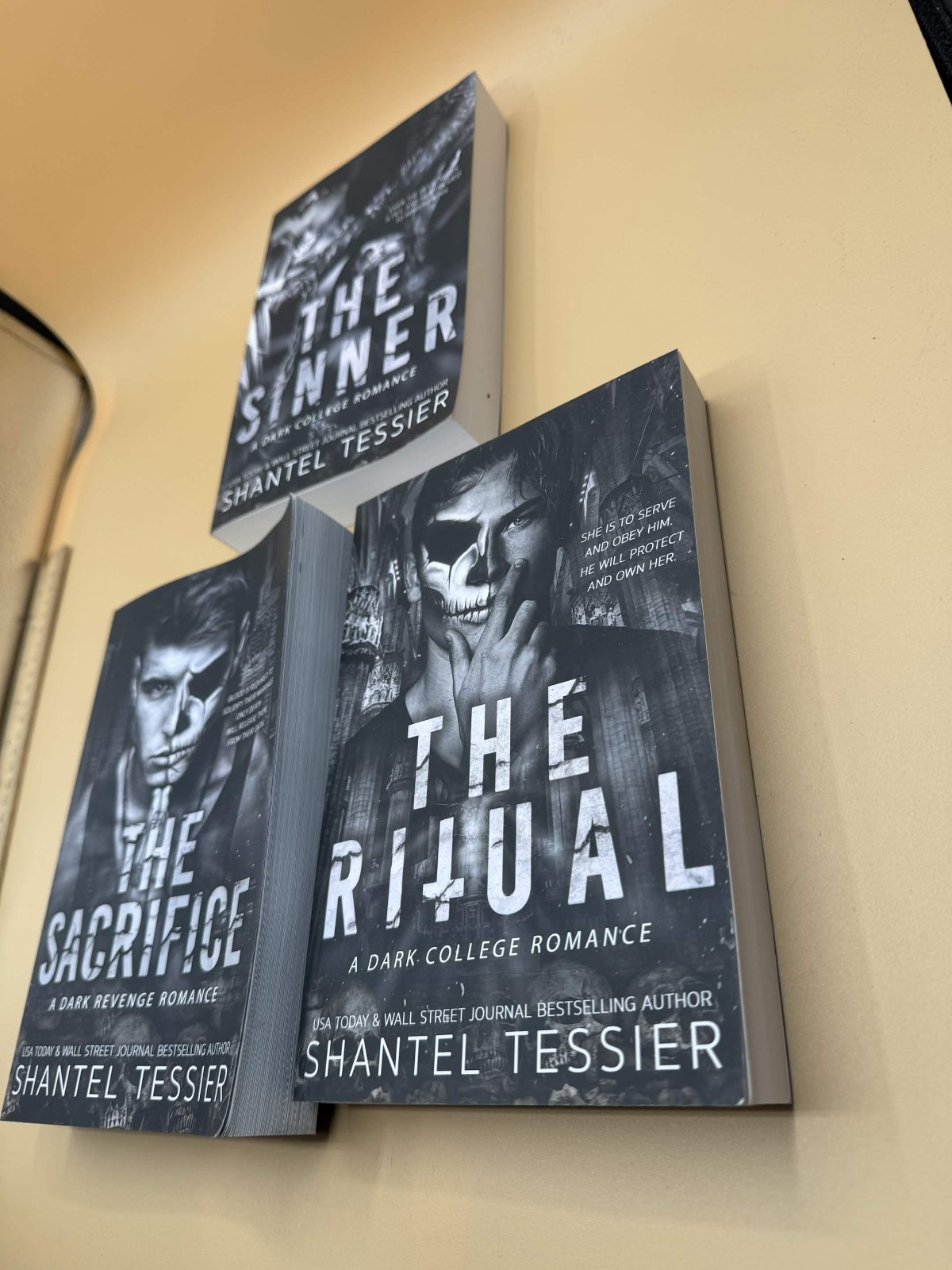 Shantel Tessier Dark Romance LORDS 3 Book Series Set Ritual Sacrifice Sinner