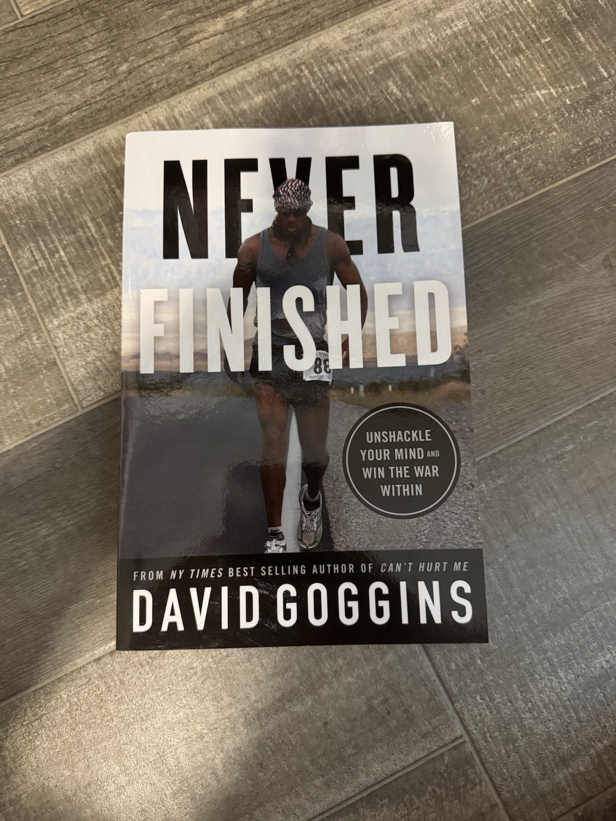Never Finished by David Goggins, Paperback, Personal Development & Mind
