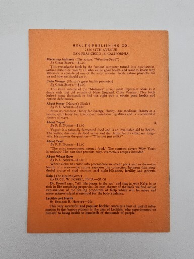 Herbal Tea Book by Ann Adrian, Judith Dennis 32 Pages, 4th Edition