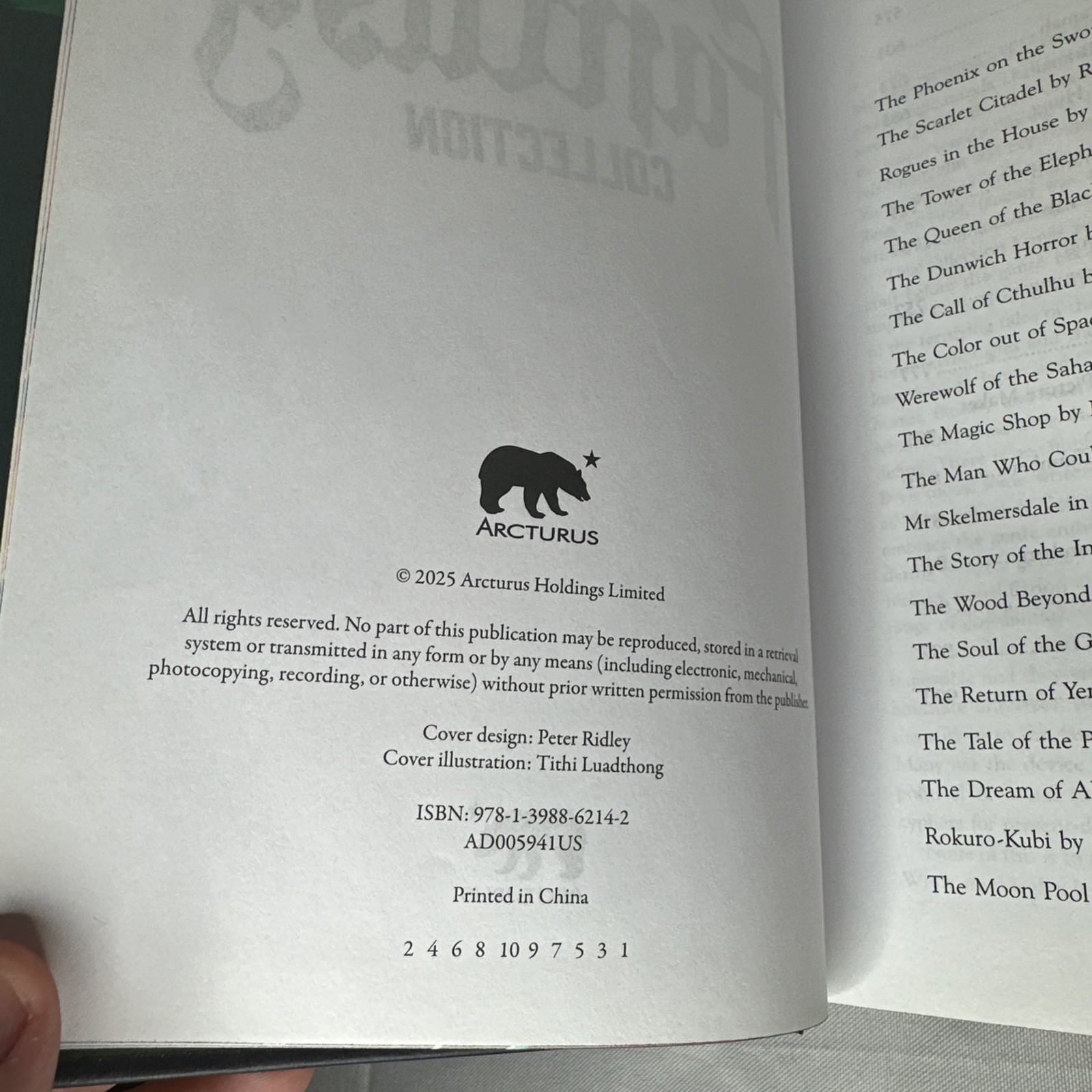 The Classic Fantasy Collection Arcturus Pulp Classics 2025 Hardcover