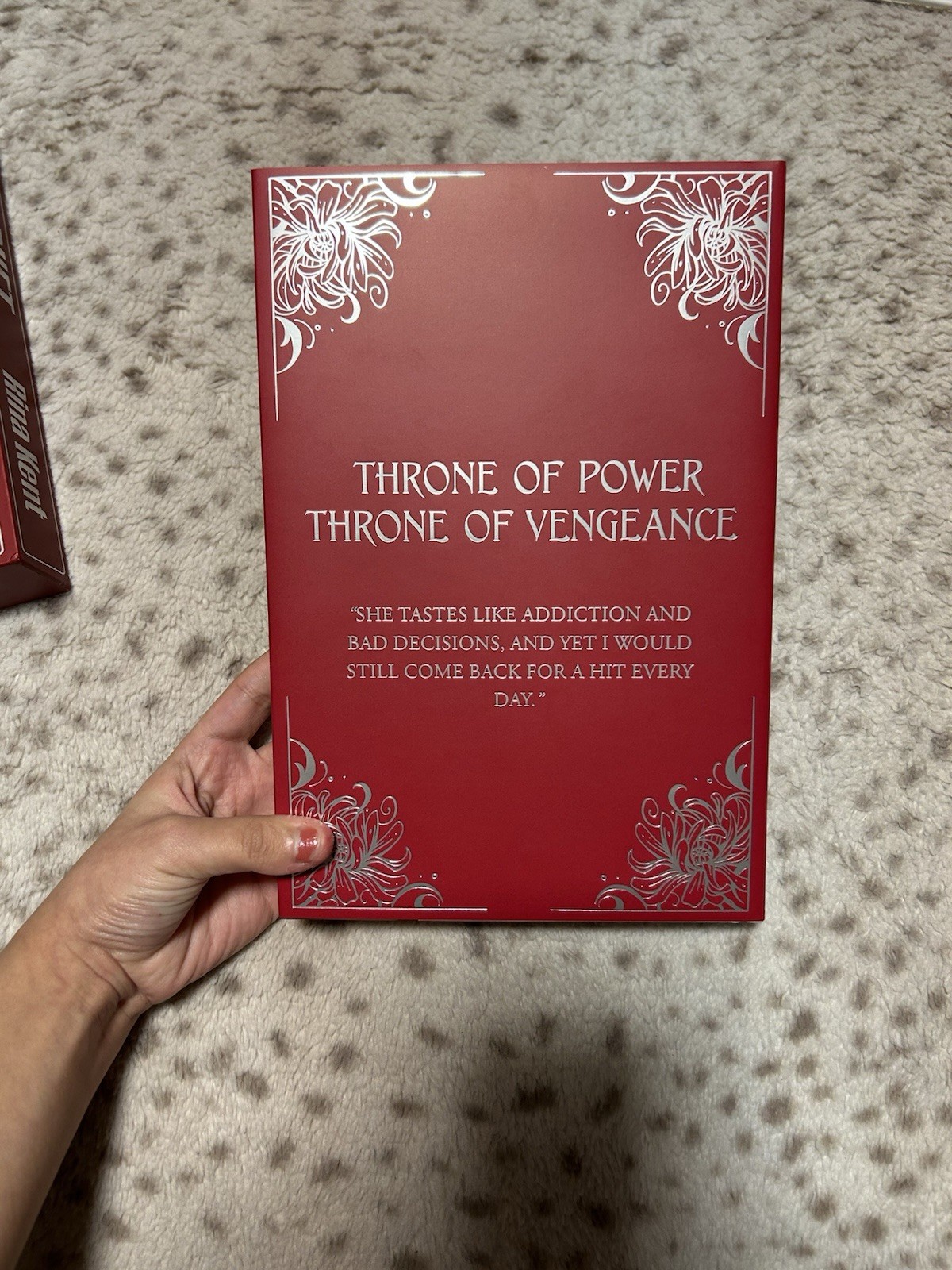 Books For Days Throne Duet by Rina Kent W/overlays
