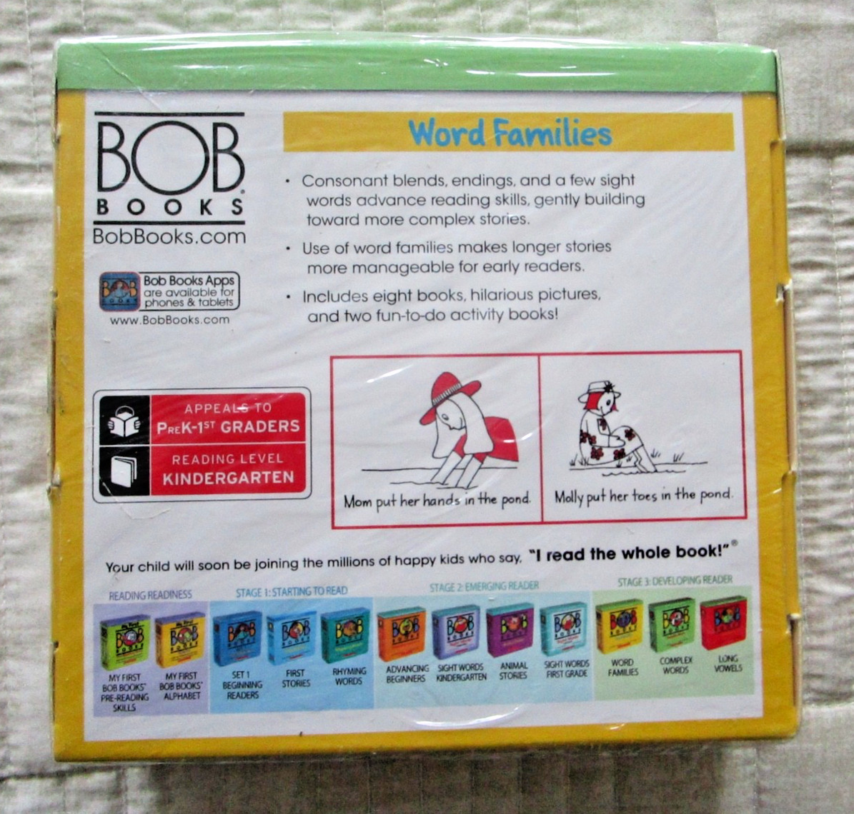 Bob Books Set 3- Word Families NEW SEALED
