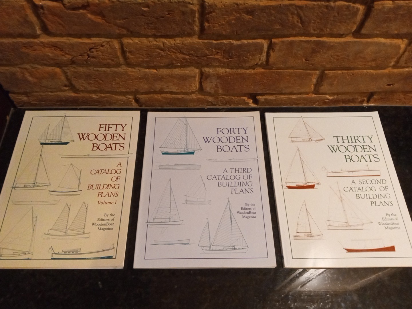 Fifty Wooden Boats/ Forty Wooden Boats/ Thirty Wooden Boats (Lot of 3) Pbk