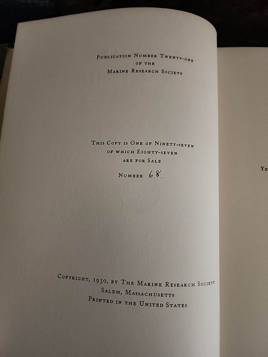 American Merchant Ships 1850–1900 Ltd Ed #68/97 Matthews 1930 2 Vol Set