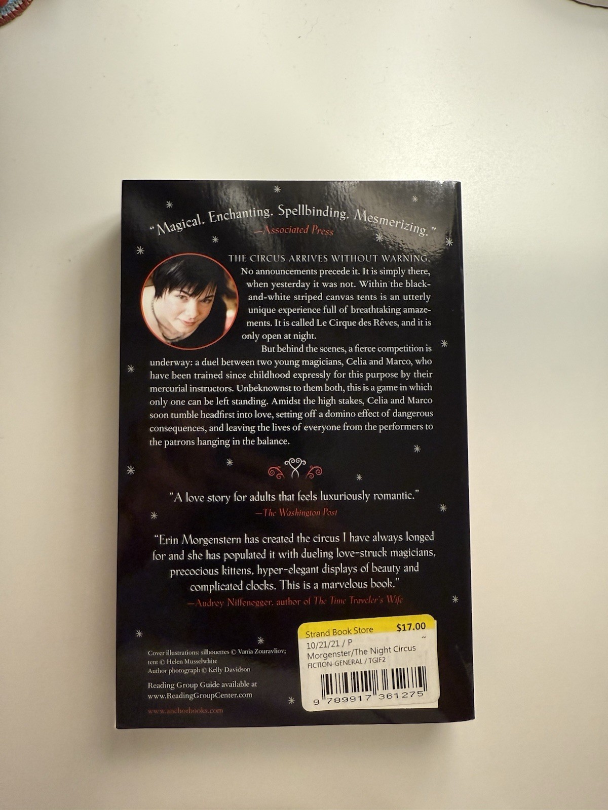 The Night Circus : A Novel by Erin Morgenstern