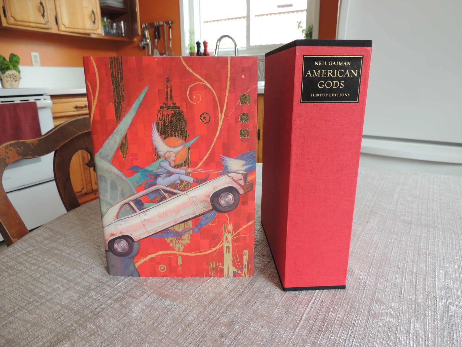 Neil Gaiman American Gods Suntup Editions SIGNED Limited/1254