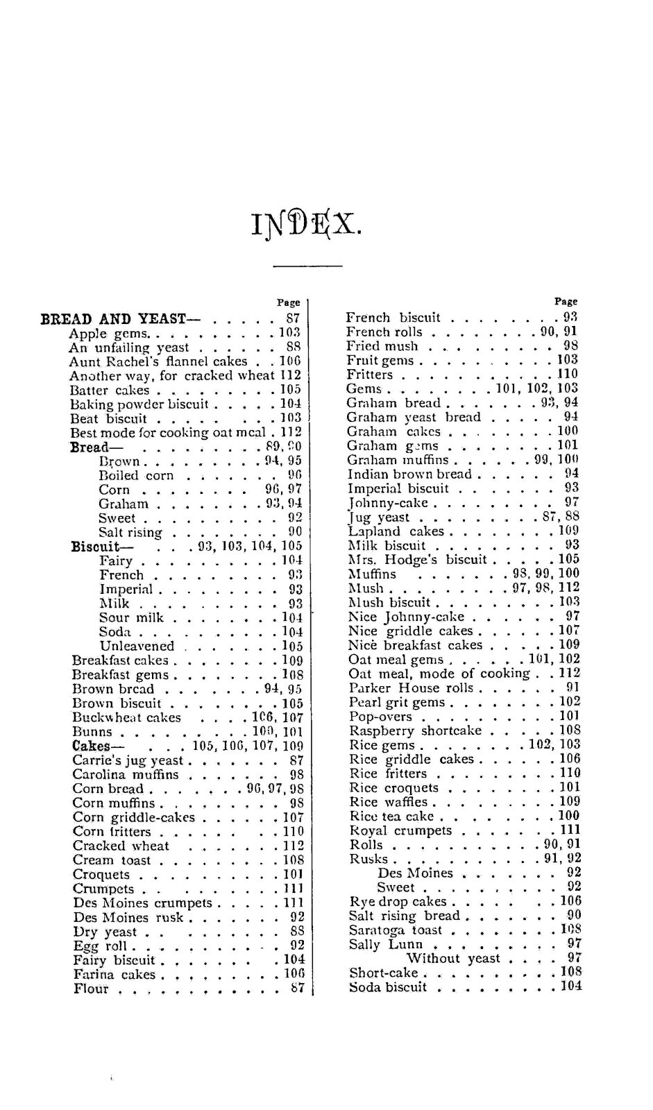 1876 “76” A Cook Book 286 Pages