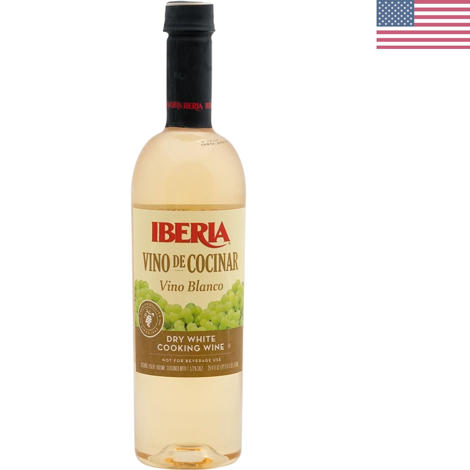 Enhance Flavors with 25.4 oz of White Cooking Wine – Ideal for Delicious Recipes
