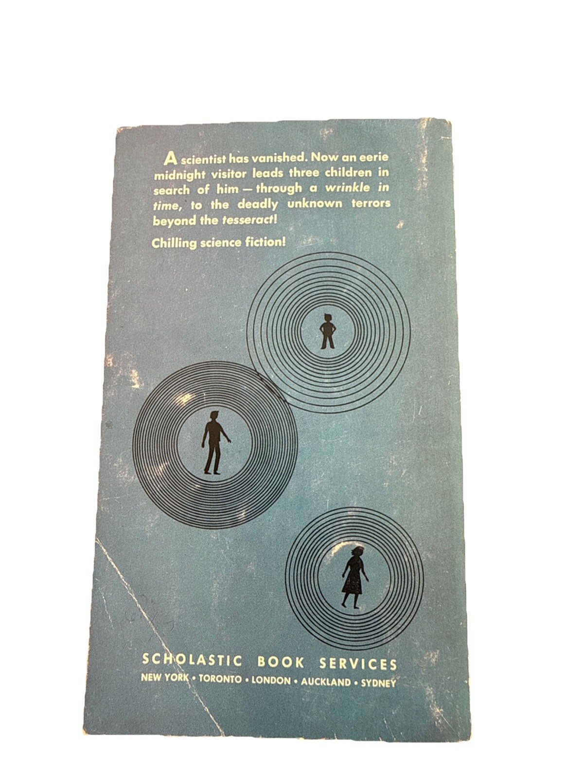 A Wrinkle in Time, Madeleine L’Engle, 1970, 1st Printing (Scholastic), PB, V G