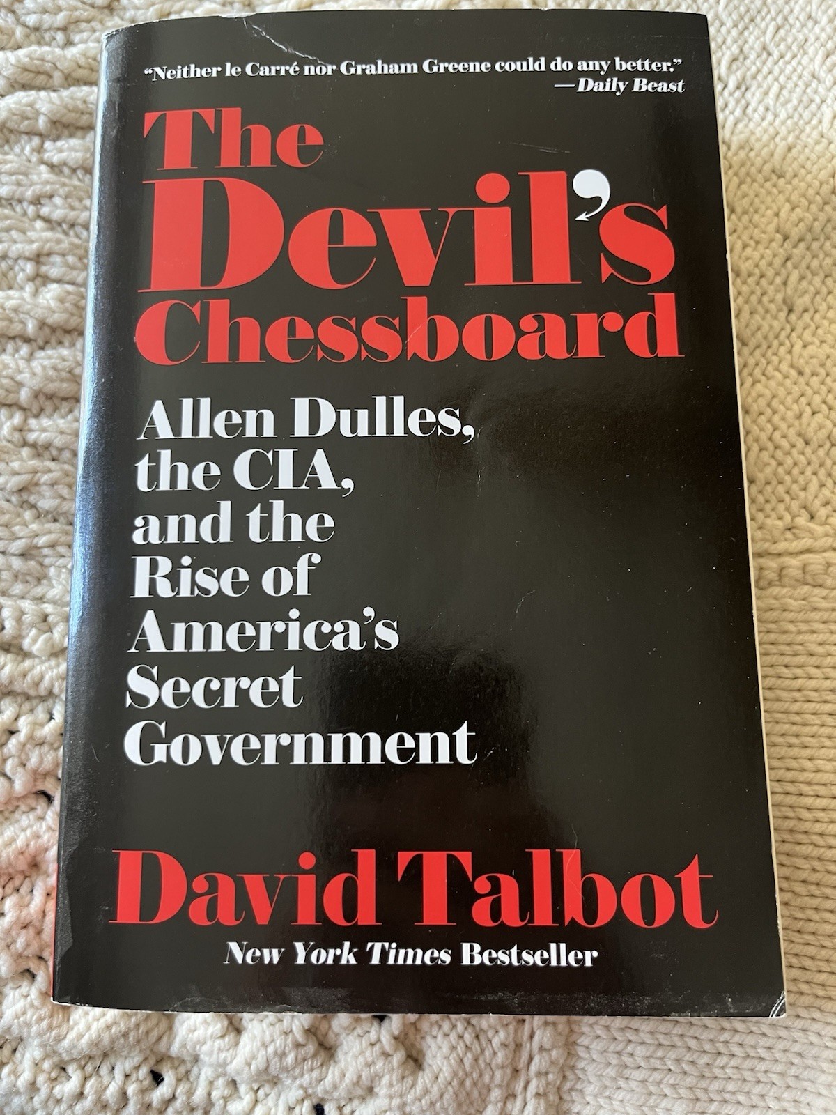 The Devil’s Chessboard: Allen Dulles By David Talbot (2015, Hardcover) Used