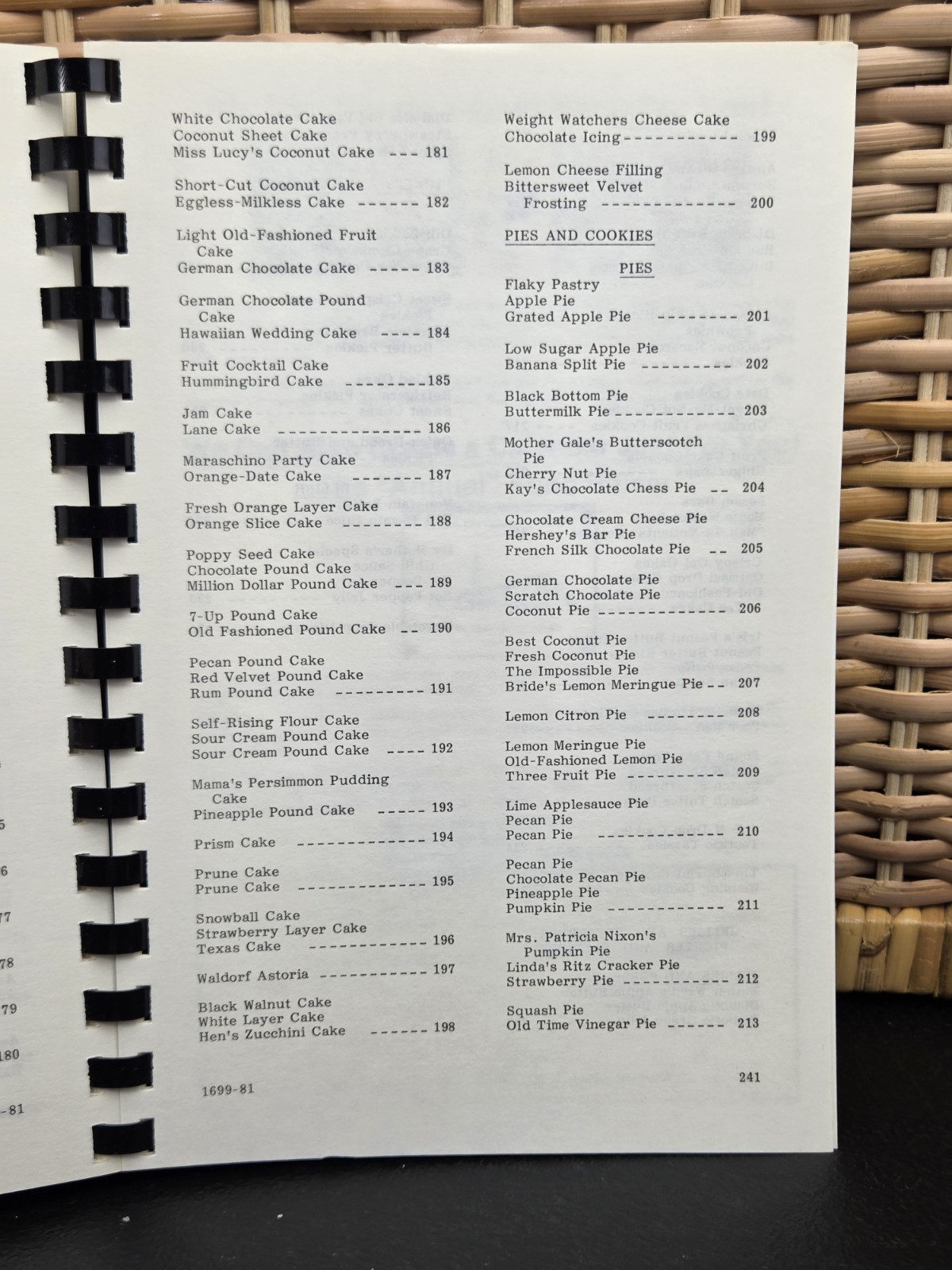 Recipes From Historic North Mecklenburg NC Huntersville Woman’s Club 1981