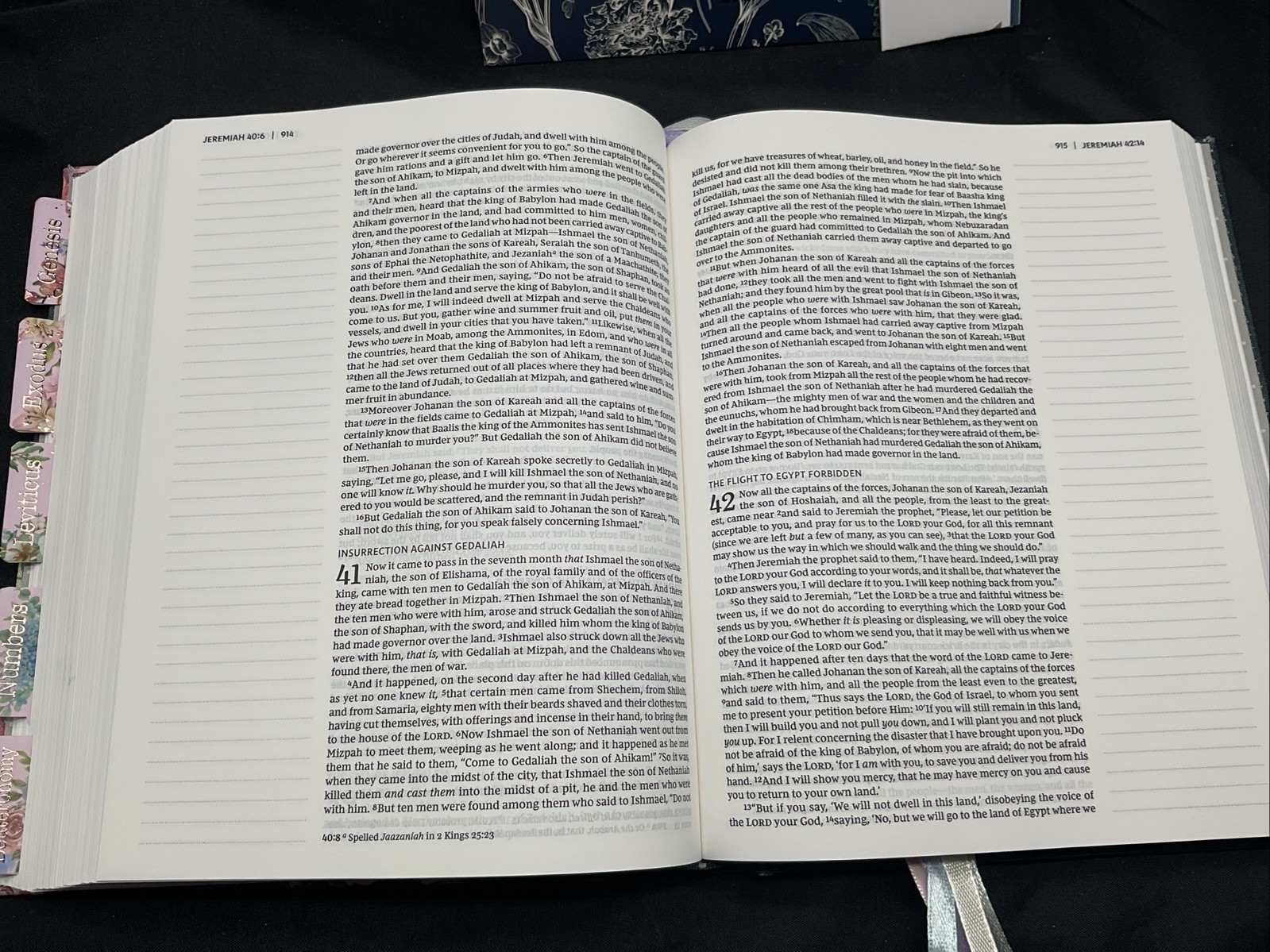 NKJV Journal the Word Bible Cloth over Board Gray USED SEE Description 2018