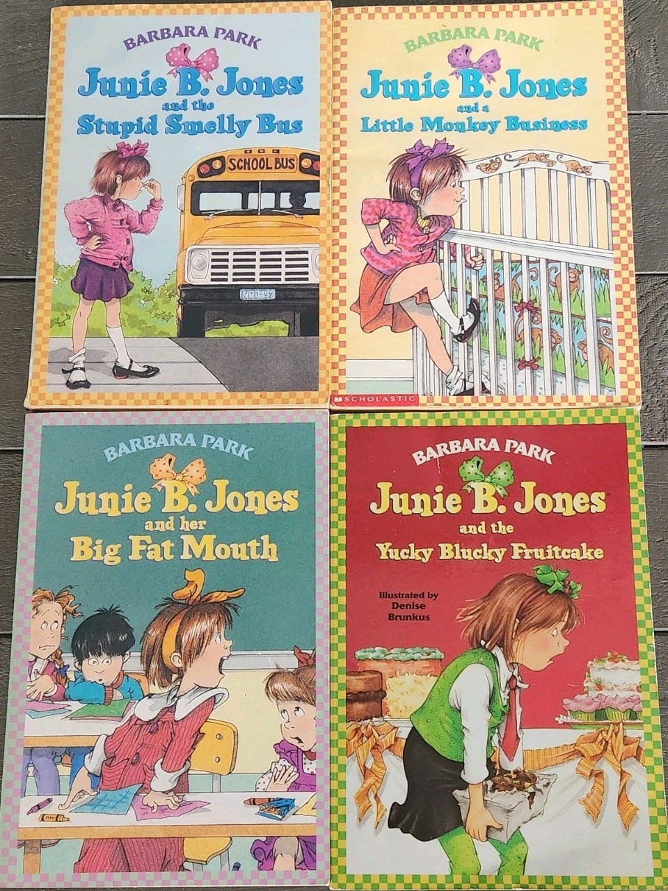 Lot of 16 Vintage 1990s-2000s Junie B. Jones By Barbara Park Softcover Books