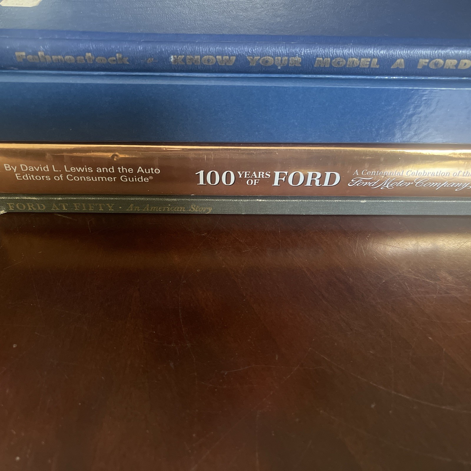 Lot Of 4 Ford Motor Company Books – For Auto Collectors & Historians