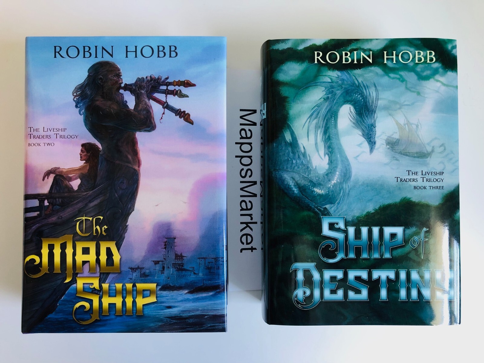 SIGNED The Mad Ship & Ship of Destiny by Robin Hobb SUBTERRANEAN PRESS Matching