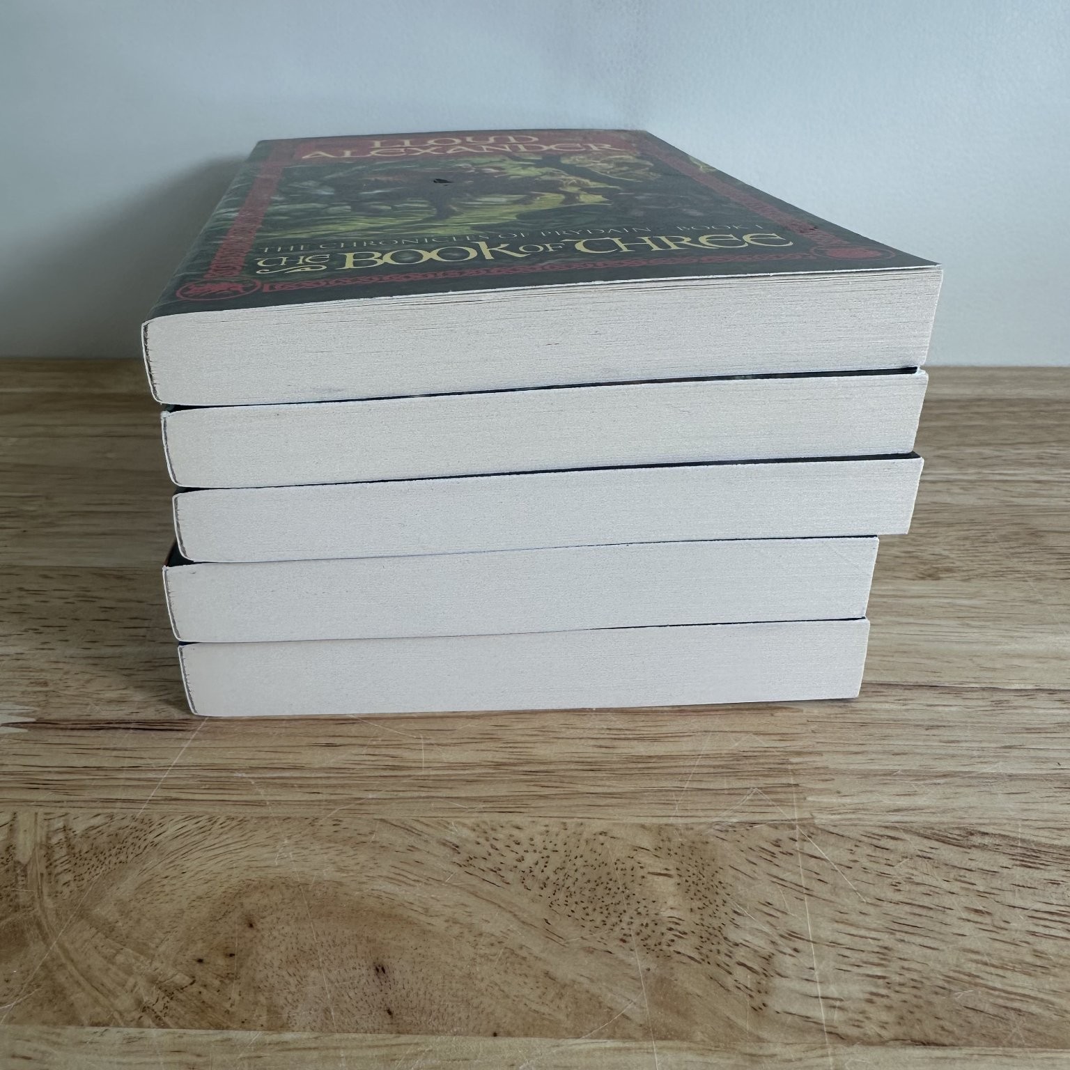 Chronicles of Prydain Box Set Lloyd Alexander 2012 Fantasy Adventure Square Fish